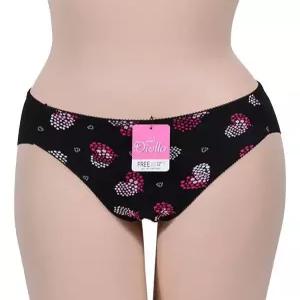 SN1808-0096 삼각팬티 비비드 누디 패턴 별하트 컬러