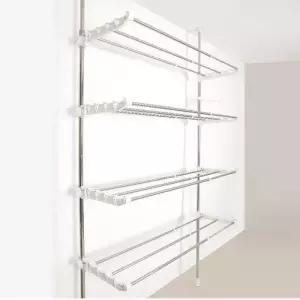 [룽스]공간 활용 원룸 빨래 폭조절슬라이드건조대 건조대