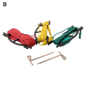 기술자 전기  장비 접지 저항 측정기 가용 등급의 원활한 호환성 효율적인