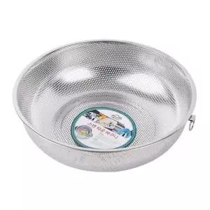 스텐볼 바구니 타공 야채 세척기 물빠짐 기능 다용도 소품 정리함 (WFKHZYW)