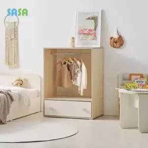 사사가구 오슬로 E0 오픈형 800 아동 짧은옷장