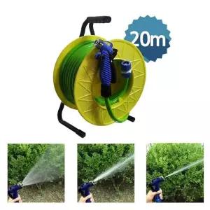 3단분무기 릴 세차 원예 베란다 다용도 호스 20M (WFKIIIE)