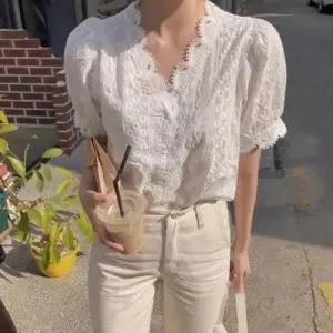 봄블라우스 화이트블라우스 자수블라우스 LM-0 WFLPSLA