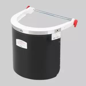 보안면 F-63B 7 차광렌즈 S면체 헬멧 부착형 작업 설비 안면보호 보호경 보안경