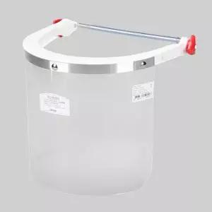 보안면 F-63A 투명 곡면렌즈 밴드형 산업현장 안면 보호구 보호경 보안경