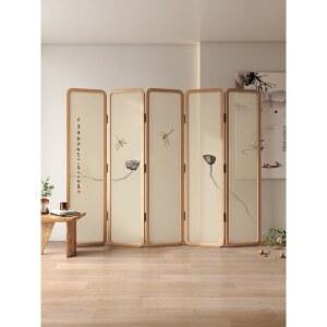 자수병풍 책가도 우드 소나무 호두 단문 매장 도어 명절 가구 병풍