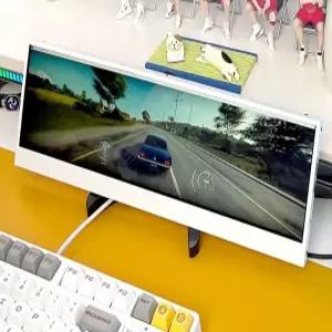 브래킷 소형모니터 모니터암 서브모니터 연장 가로 듀얼