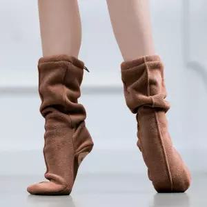 발레 웜업부츠 워머 워밍업 연습 빈그린 커피 웜업슈즈 토슈즈 보온 댄스