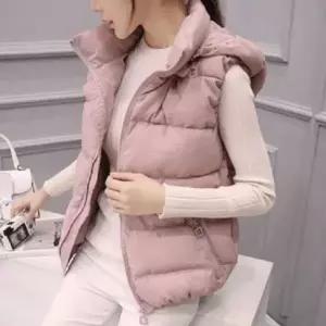 [하프클럽/]여성 패딩조끼 윈터 경량 후드 따뜻 패딩 퀼팅 베스트