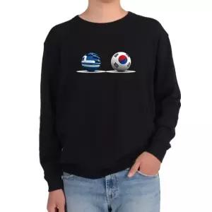 기모맨투맨 한국 그리스 올림픽 국기그림 다양한색상 전사이즈 (WFKIW5Z)