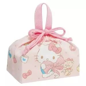 고품질 리본 도시락 보관 주머니 290x165x120mm 점심 보온 소풍 (WFKJJ2F)