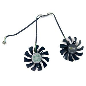 새로운 냉각 팬 75MM 4PIN GA81S2U GTX970 GPU 팬(ZOTAC GeForce GTX 970 그래픽 카드 팬용)