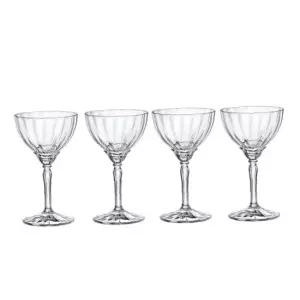 보르미올리 플라워버드 샴페인 글라스 240ml 4P