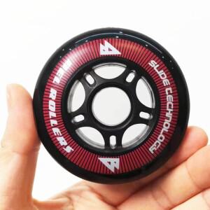 85A 오리지널 BB 슬라이드 인라인 스케이트 휠 80mm 고무 롤러 (스트리트 도로