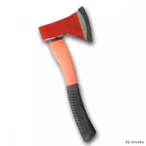 고품질 휴대용 미니 도끼 칼라 손도끼 나무 자르는 도구 소형 (WFKKNDA)