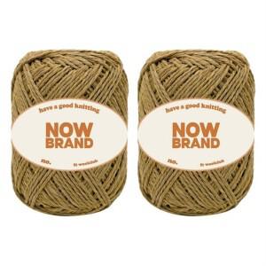 울클럽 나우브랜드 고급 미니 종이 질감 뜨개실 40g