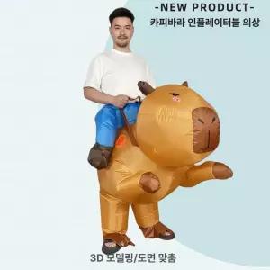 기린 상어 얼룩말 대형인형 코스프레 벌룬 문어 에어수트