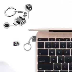 마이크로 SD 휴대용 C타입 카드리더기 데이터 전송