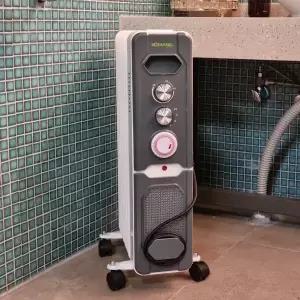 라디에이터 10핀 R200T 타이머 화장실 욕실 온열기 전기 히터 가정용라디에이터