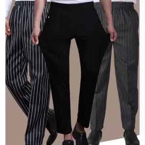 조리복 셰프복 요리복 주방복 주방 작업복 셰프 바지 패션 레스토랑 호텔 남자 남성 봄 여름 가을 겨울 캐