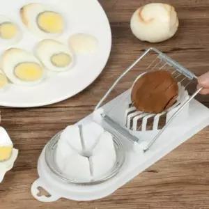 에그 OJL231O5 슬라이서(화이트) 계란슬라이스 계란절단기