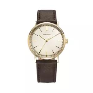 [롯데백화점]마션틴트(잡화) [로만손] 카이로스 빈티지 돔 37 남성 가죽시계 RWTLMM5BS001GOGO0