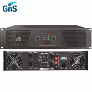 GNS H-35 스테레오 아날로그 고출력 파워 앰프 강당 회의실 학교 업소용 8옴 950W