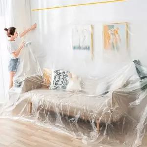 붙이는 비닐막 비닐 대형 다용도 도배 덮개 3x20M 공 (WFLQLYU)