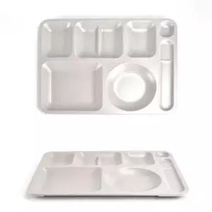 고급형 118RGO85 단체급식 멜라민 성인 4찬 식판 42x29.4cm 3호