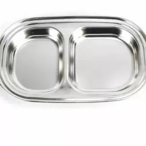 2구 548CFN63 스텐 찬기 아기스텐간식접시 스텐간식식판