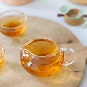 유리 손잡이 둥근 유리숙우 금타입 300ml 물병 다기 다관 찻잔 다기잔