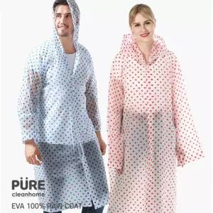 색상랜덤발송 휴대용 인기 우비 우의 남여공용 성인 우의 EVA코트형 추천템