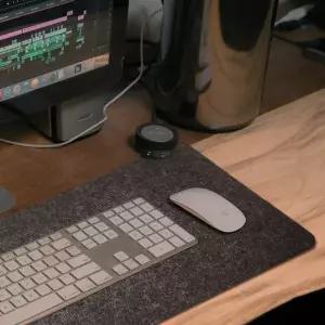 테이블 매트 부직포 논슬립 90x40 장패드 마우스 패드