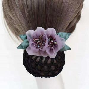 올림머리 헤어 집게핀 우아한 머리망 핀 아이유 지수 머리 승무원 서효림 비녀 잔머리 신부