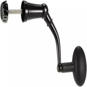 시우케 회전 릴 손잡이 알루미늄 합금 노브 접이식 낚시용 교체 논슬립 그립