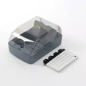 명함 박스 명함첩 정리함 블루그린 350장