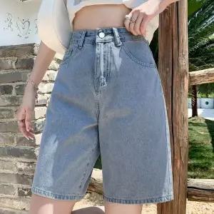 [하프클럽/]여성 간절기 여름 데님팬츠 반바지 진청 연청 청바지