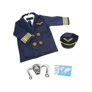 5세 생일선물 파일럿 제복 조종핸들 세트 의상 미래직업 변신완구