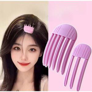 볼륨롤 뽕띄우기 웨이브 살리기 구르푸 클립 고데기 앞머리