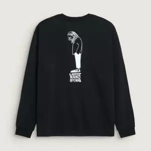 [반스](대구신세계)VANS [아티스트 컬렉션] 반스 X 하나이 긴소매 티셔츠 Black / VN000SPSBLK