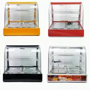 온장쇼케이스 소형 보온고 온장고 핫도그 진열대 붕어빵 휴게소 미니 족발