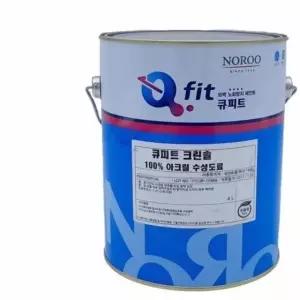 무광 외벽 페인트 4L 초록색 수성 고르기 쉬운 4종 선택 가능 (WFKMEEM)