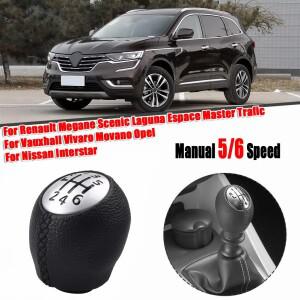 르노 메간 세닉 III 3 라구나 마스터 트래픽 복스홀 오펠호환  자동차 기어 변속 노브 스틱 시프터 레버 핸