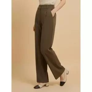 [꼼빠니아]핀턱 버클 팬츠 CW24TP0201563A_P406091211