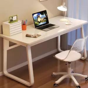 더블 프레임 책상 넓은 컴퓨터 미니멀 중학생 공부방