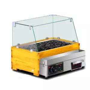 소형 맥반석 군고구마 기계 온장고 보온 그릴 구이기