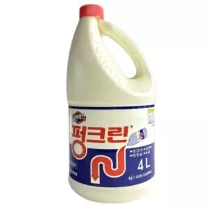 업소용 4L 배수구클리너 주방 욕실 막힘 배관청소제