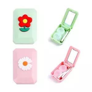 고품질 휴대용 플라워 렌즈 케이스 1P 화장대 발받침대 볼트너트 모니터거치대 젠더 커플케이스 WFHW1VY