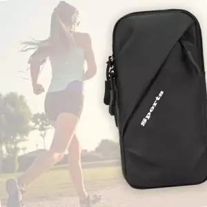팔뚝가방 스마트폰암밴드 러닝가방 러닝암색 블랙-WFHV8V3