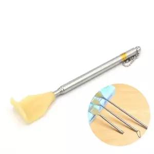 고품질 4단 늘어나는 접이식 휴대용 효자손 등긁개 놋그릇 소코뚜...